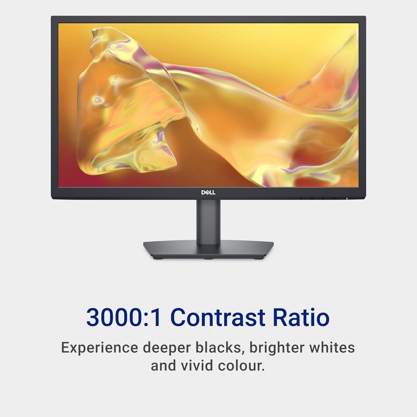 Dell SE2225H 21.5 Inch Full HD (1920x1080) Monitor, 75Hz, VA, 5ms, VESA (100x100mm), HDMI, VGA