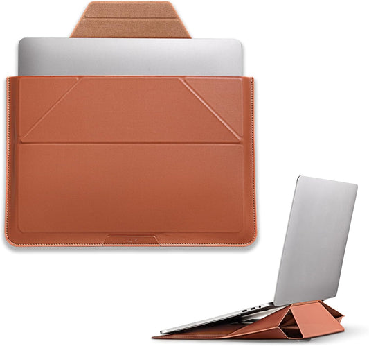 MOFT Laptop Carry Sleeve | 2-in-1 Laptop Bag & Stand for 14"MacBook Air/Pro & Dell/HP/Lenovo/Asus | Stylish Slim Computer Sleeve Bag with Expandable Storage for Computer Accessories