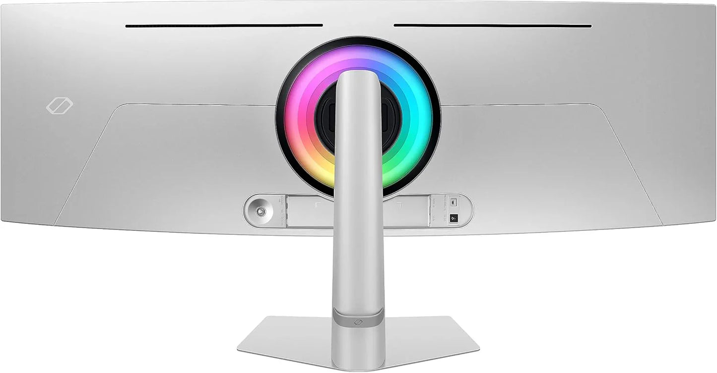 Samsung Odyssey OLED G9 49" Curved Ultrawide Gaming Monitor – 1440p, HDR, 240Hz (No Built-in Speakers)