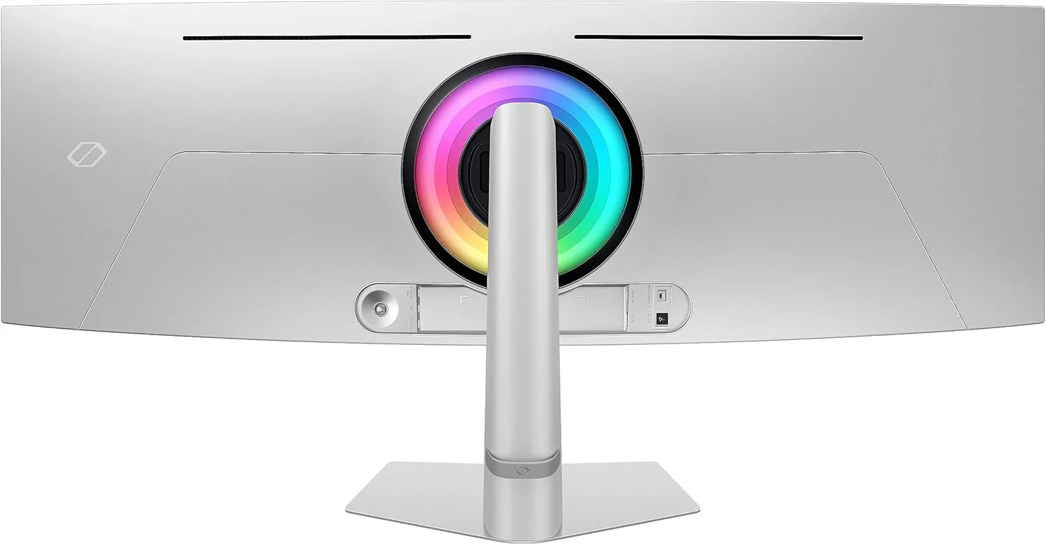 Samsung Odyssey OLED G9 49" Curved Ultrawide Gaming Monitor – 1440p, HDR, 240Hz (No Built-in Speakers)