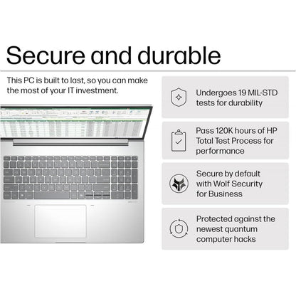HP ProBook 460 G11 Business Laptop - 16" WUXGA 60Hz - Intel Core Ultra 5 125U - 8GB RAM - 512GB SSD - Shared - WIN 11 PRO K