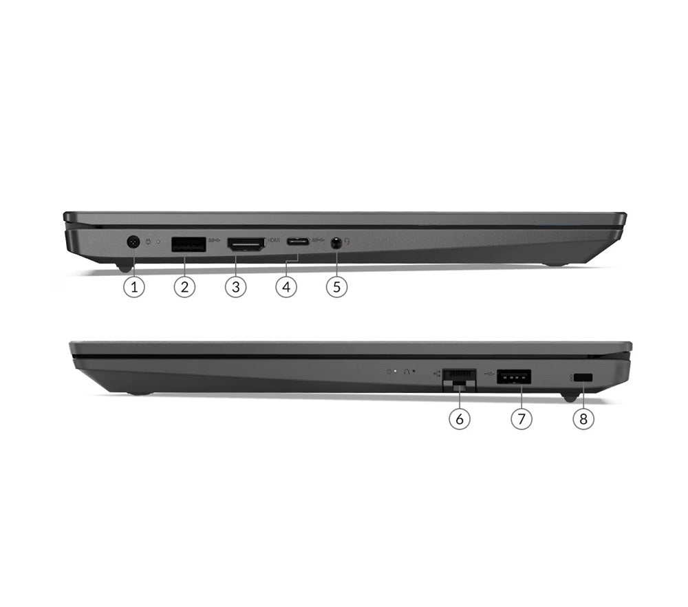 Lenovo V15 G4 | (0PIN) | AMD Ryzen 7-7730U | RAM 8GB | SSD 512GB | Integrated | 15.6 Inch FHD | Iron Grey