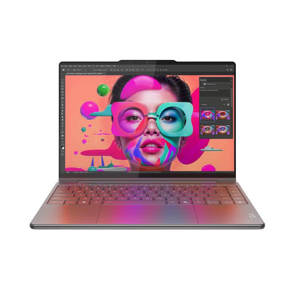 Lenovo Yoga 9 Aura Edition 14ILL10 | (13AX) Intel Core Ultra 7-258V | RAM 32GB | SSD 1TB | Intel Arc Graphics 140V | 14 Inch WQXGA+ OLED 120Hz Touch | Luna Grey