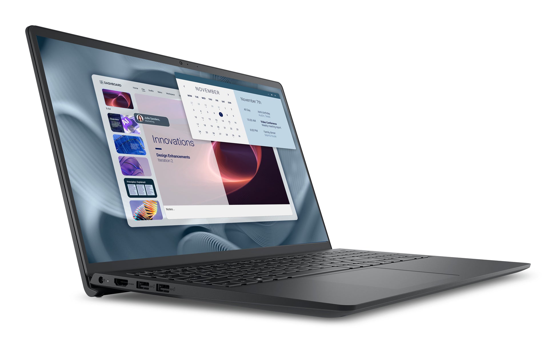DELL Pro 15 Essential PV15250 PV15250_RPLU_006_P - 15.6" FHD 120Hz - Intel Core i7-1355U - 8GB RAM - 512GB SSD - Shared - WIN 11 PRO K