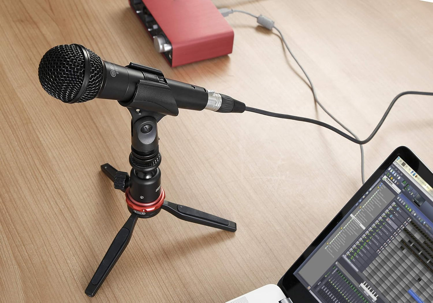 BOYA BY-BM58 Dynamic Wired Handheld Microphone | Cardioid XLR Mic for Live Performance | Podcasting & Public Speaking