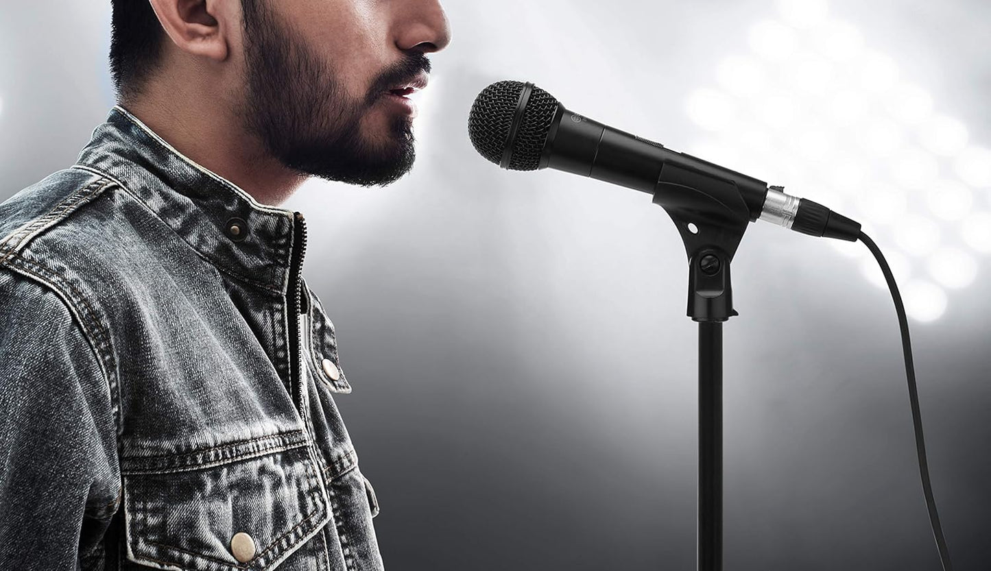 BOYA BY-BM58 Dynamic Wired Handheld Microphone | Cardioid XLR Mic for Live Performance | Podcasting & Public Speaking