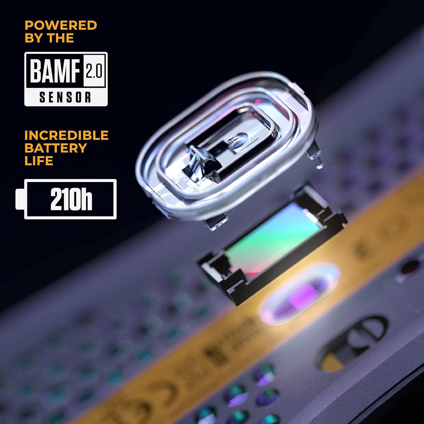 Glorious Model O 2 Wireless Gaming Mouse | Ultra-Lightweight 68g | BAMF 2.0 Sensor 26 | 000 DPI | Hybrid 2.4GHz & Bluetooth | 210H Battery | RGB Lighting | Ambidextrous Design | 6 Programmable Buttons