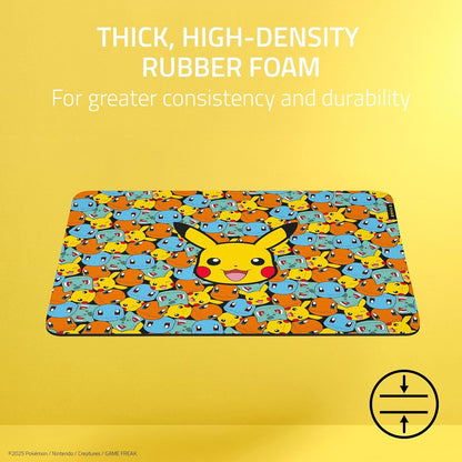 Razer Gigantus V2 Pokémon Edition - Soft Gaming Mouse Mat for Speed and Control - Micro Fabric Surface - Thick Rubber Foam - Non-Slip Base - 360 x 275 x 3 mm | Pokémon Kanto