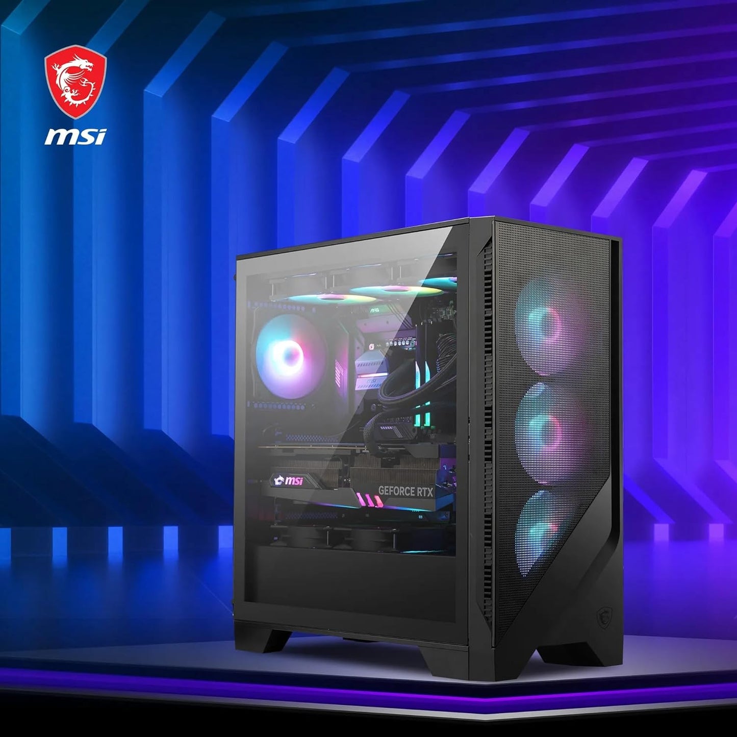 MSI | MAG FORGE 320R AIRFLOW | PC case | Medium Tower