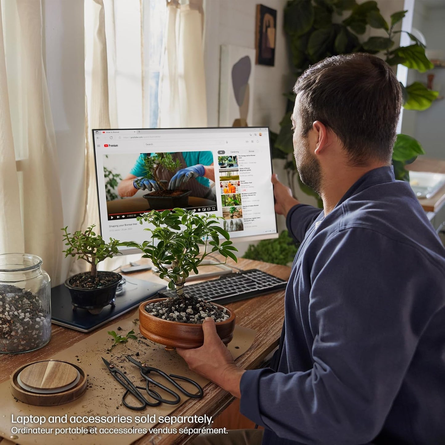 HP Series 5 27" FHD White Monitor – 527sw (94F46AS), IPS Panel, 100Hz, 99% sRGB, HDMI & VGA, Eye Ease, Tilt Stand