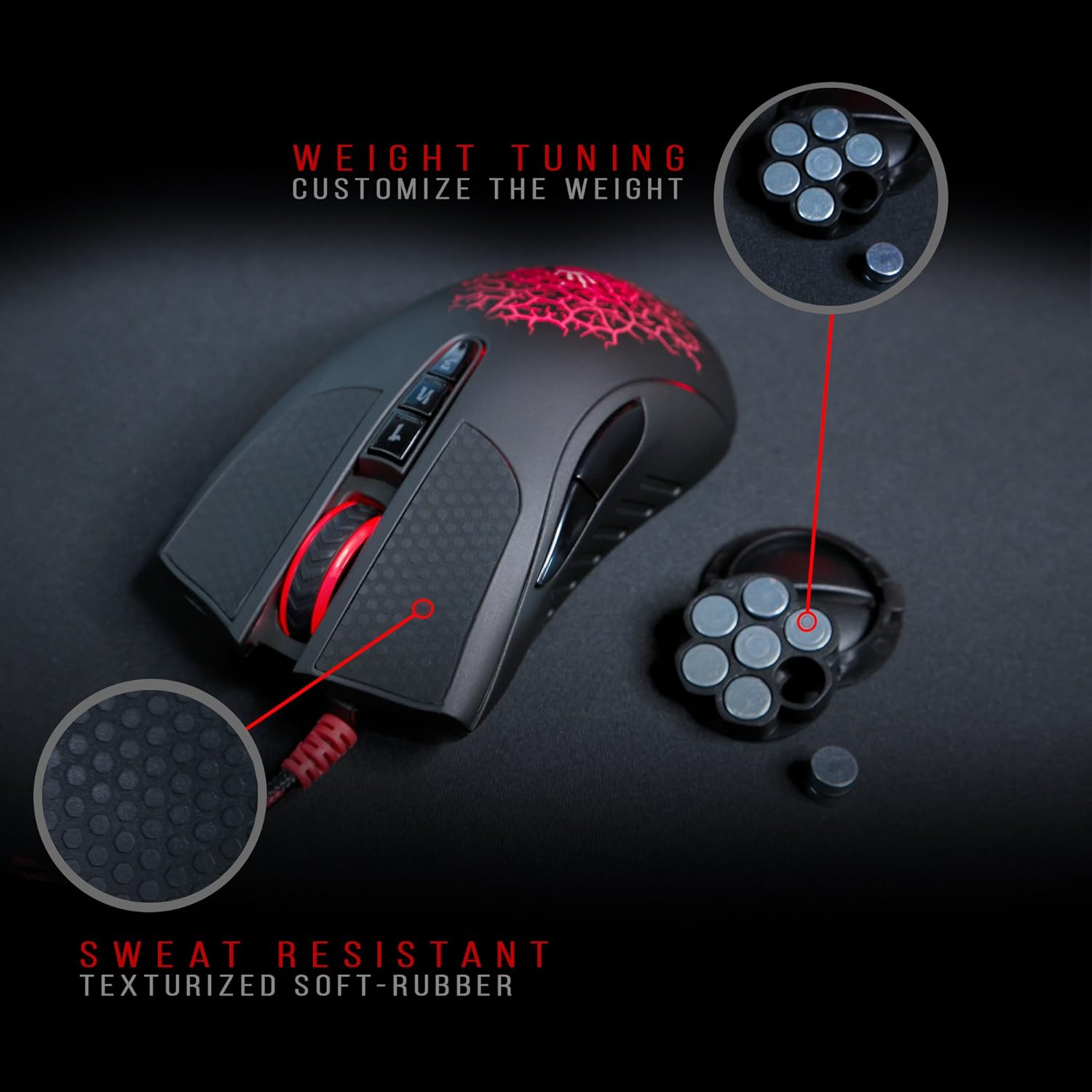 Bloody A90 Light Strike  USB Wired  Gaming Mouse