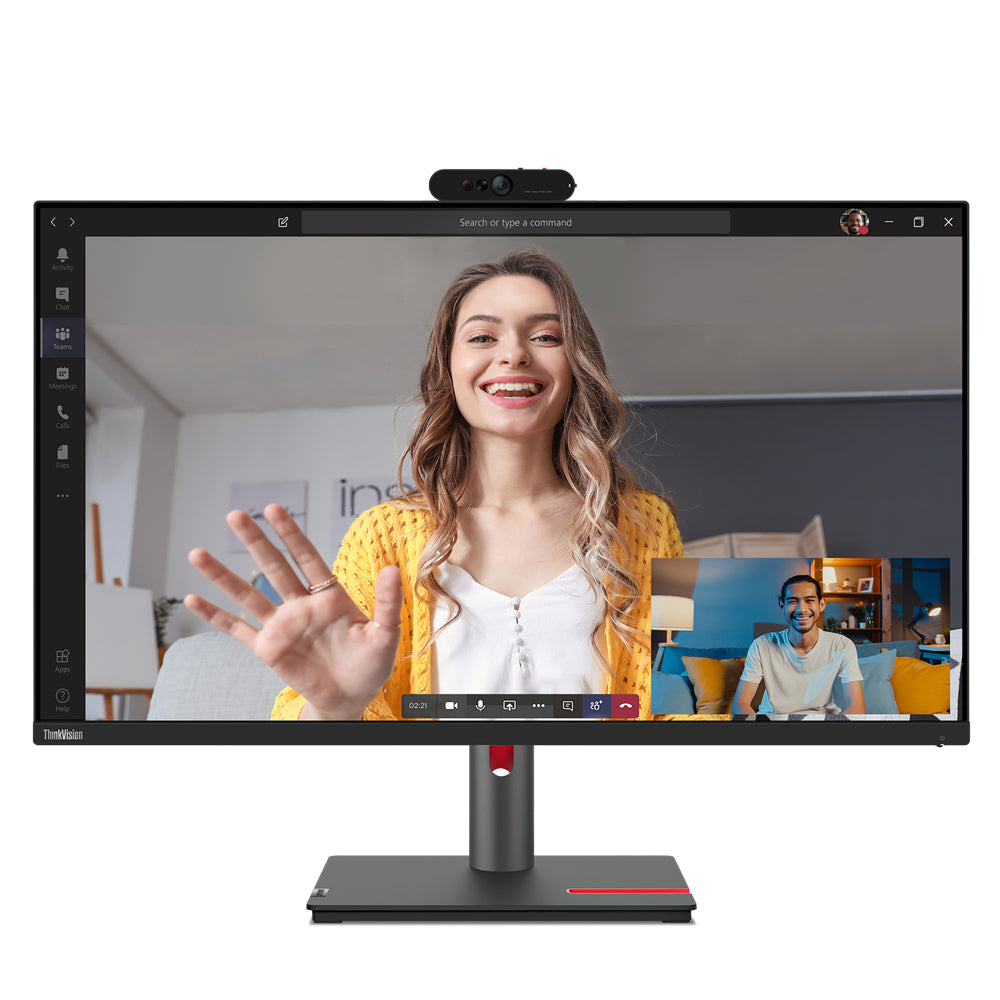 Lenovo ThinkVision P32p‑30 – 31.5″ UHD IPS Monitor, 3840×2160 @60 Hz, USB‑C/Thunderbolt 4 Hub, 100 W PD, 100% sRGB, Factory Calibrated, KVM