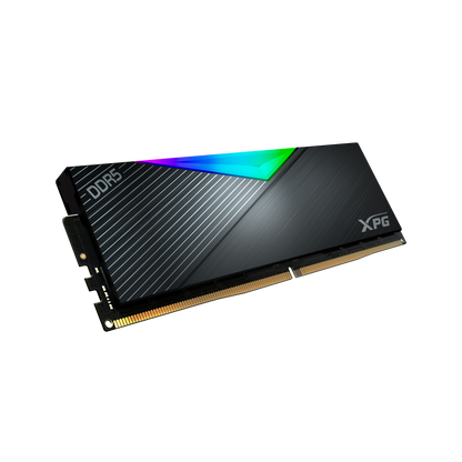 XPG Lancer RGB DDR5 6400MHz 32GB CL32 UDIMM 288-Pins Desktop SDRAM DDR5 Single Channel RAM