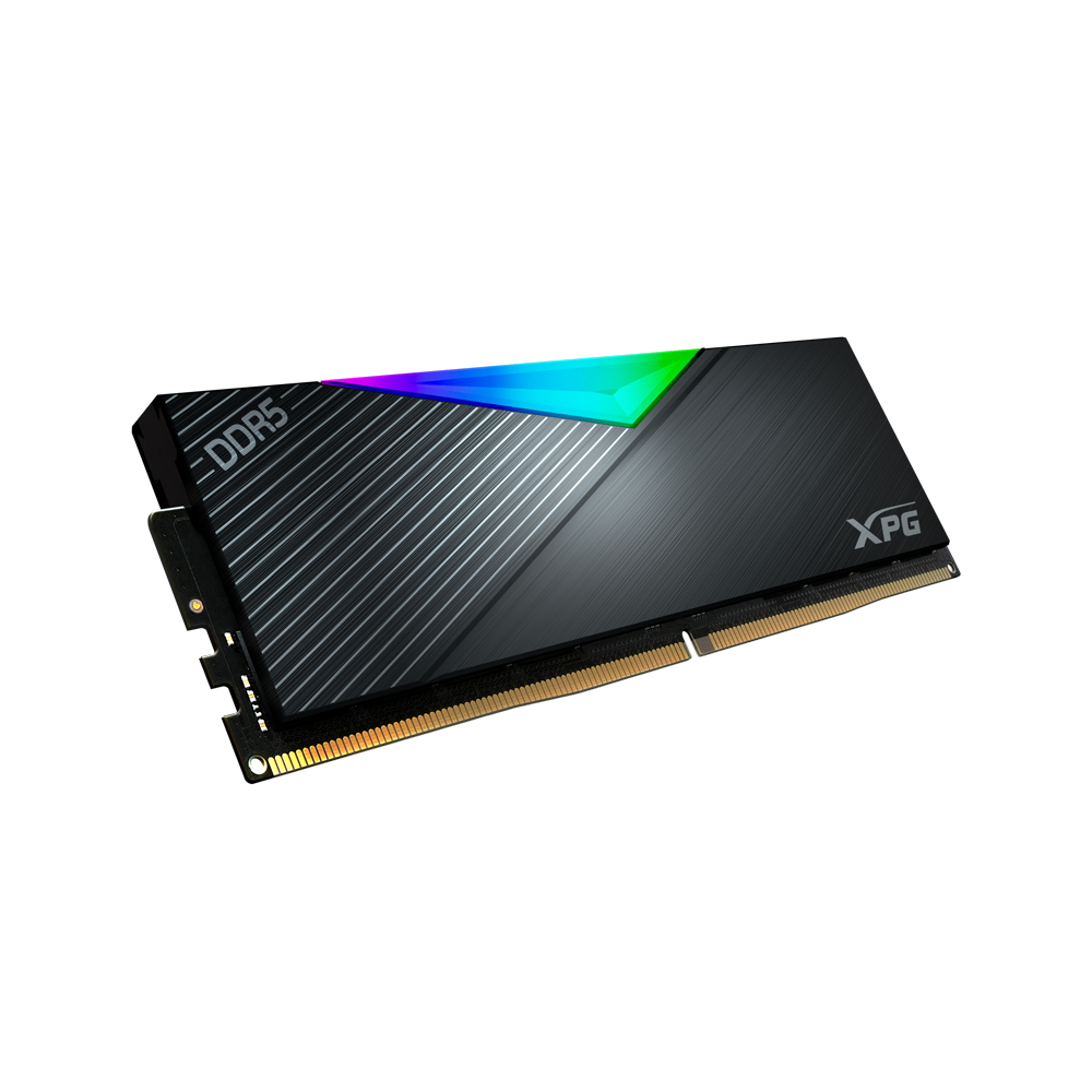 XPG Lancer RGB DDR5 6400MHz 48GB (1 x 48GB) CL32 UDIMM 288-Pins Desktop SDRAM DDR5 Single Channel RAM