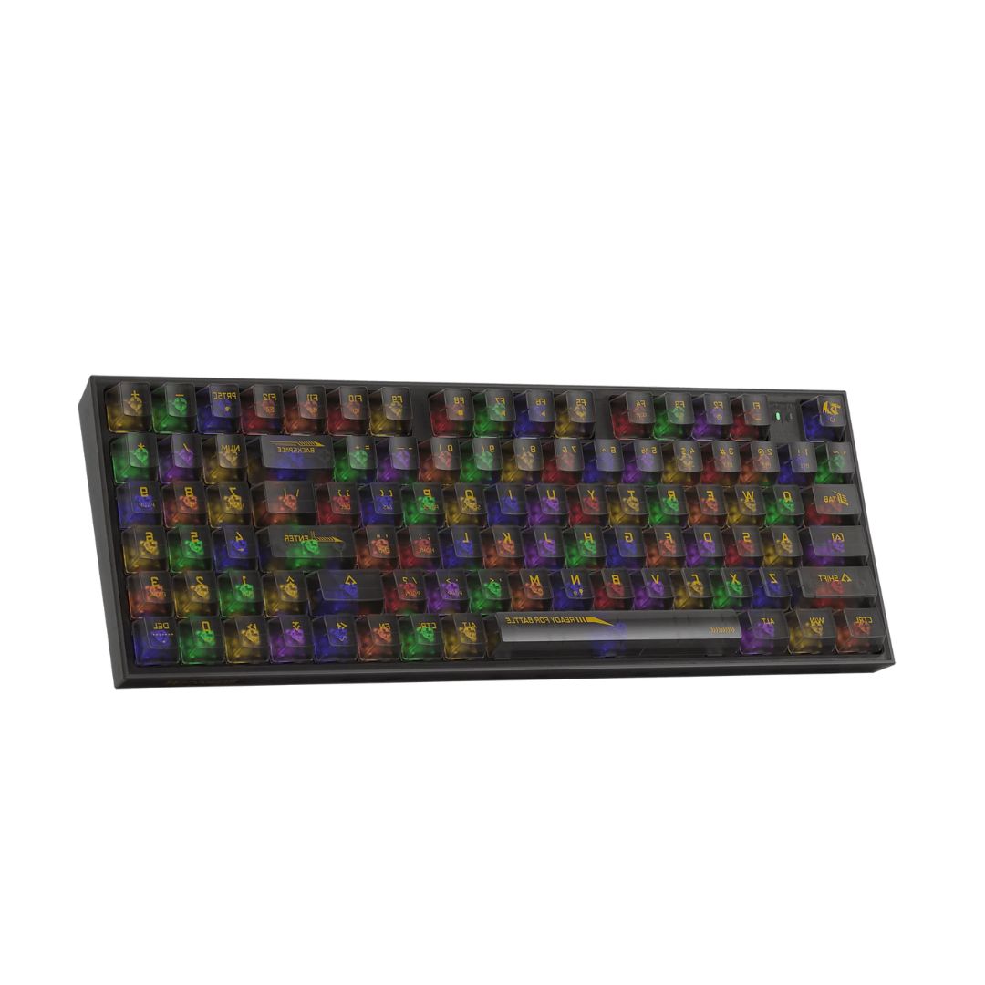 Redragon IRELIA K658CTB PRO RGB 90% | USB-C wired | BT | 2.4 GHz wireless Translucent Crystal Switch