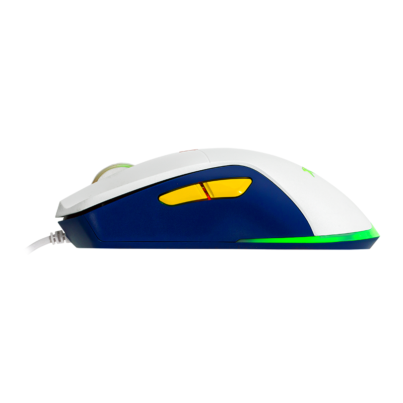 XtrickMe GM-227 Wired Gaming Mouse with 7 Color Backlit | Ergonomic Design | 6 Buttons | 4 Adjustable DPI Levels