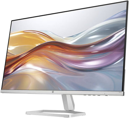 HP Series 5 527SF Monitor, 27" FHD IPS Display, 100Hz Refresh Rate, 5ms (GtG with Overdrive) Response Time, Tilt Adjustable, 3-Sided Micro-Edge Bezel, 16.7m Colors, Black/Silve
