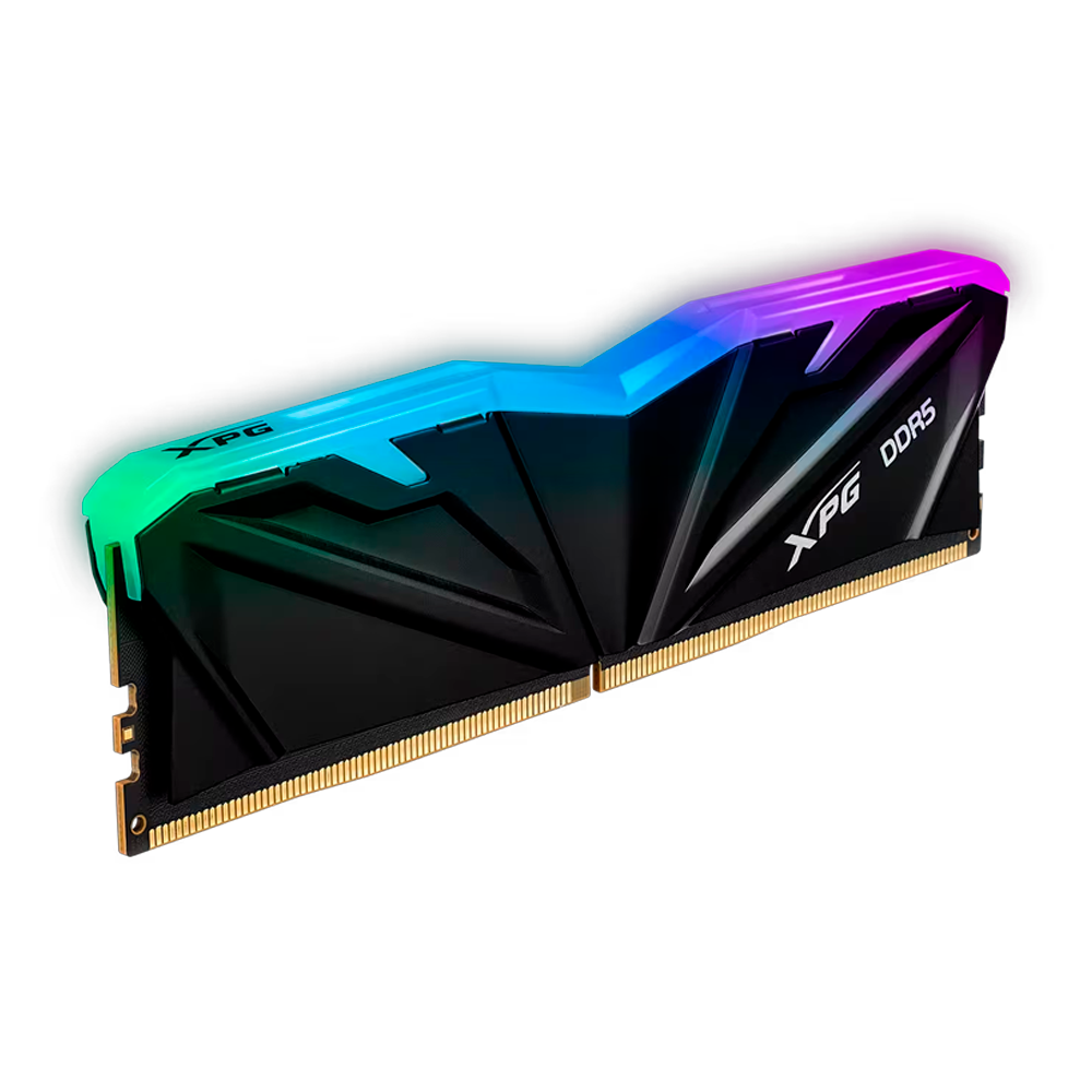 XPG ARMAX RGB DDR5 16GB Gaming RAM 6000MT/s CL32 | High Performance RGB Desktop Memory with Intel XMP 3.0 & AMD EXPO Support | Premium Heat Spreader | Black