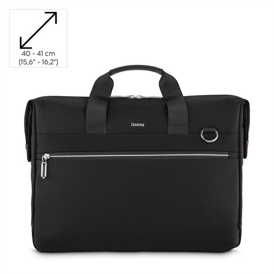 Hama Ultimate Laptop Bag | Fits 15.6 | 16.2" Laptops | Black | Water-Repellent | Padded | Multi-Compartment