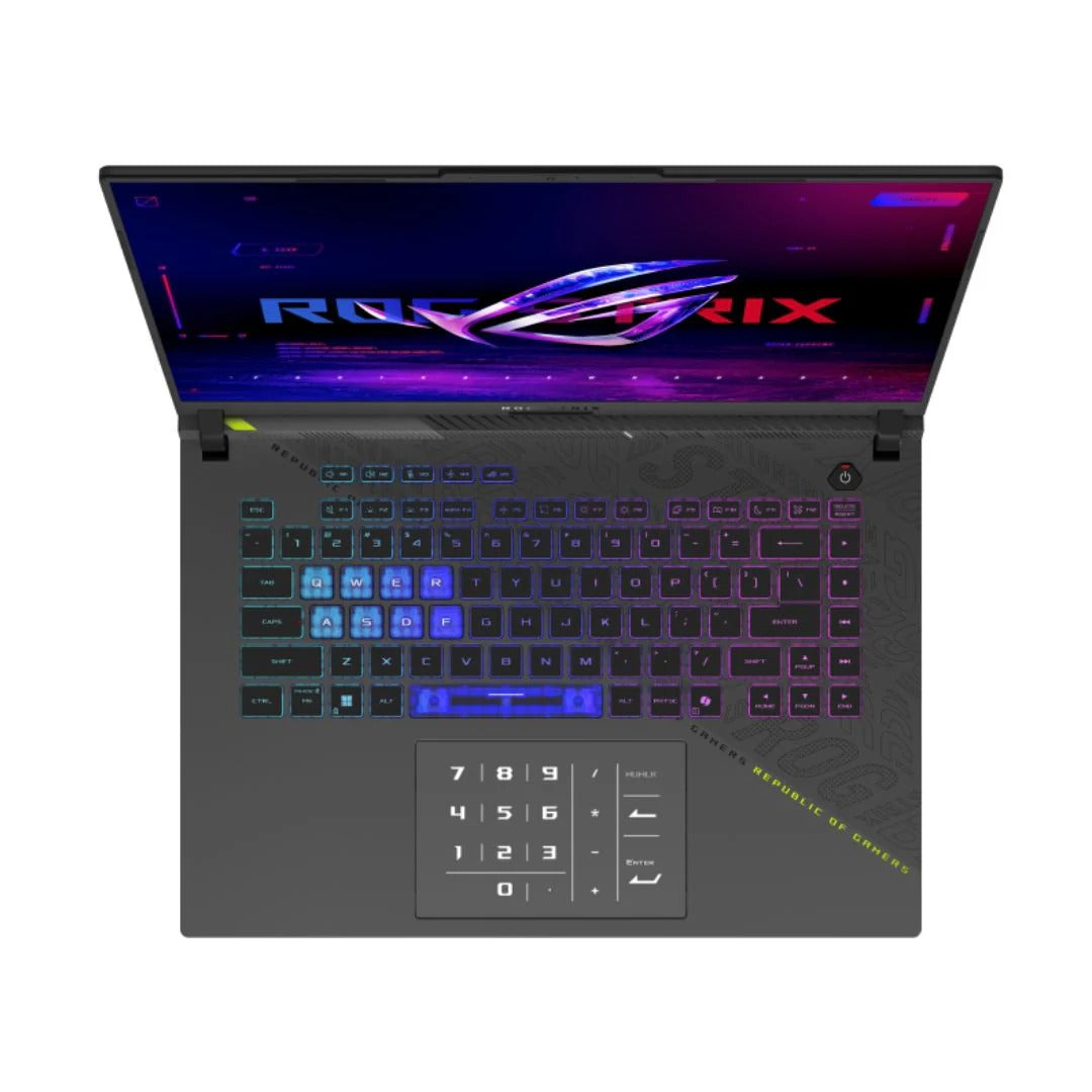 ASUS ROG Strix G16 G615LM-RV172 | Intel Ultra 9-275HX | RAM 32GB | SSD 2TB | NVIDIA RTX 5060 8GB | 16.0 Inch WUXGA FHD+ 165Hz | Volt Green