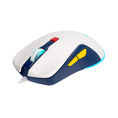 XtrickMe GM-227 Wired Gaming Mouse with 7 Color Backlit | Ergonomic Design | 6 Buttons | 4 Adjustable DPI Levels
