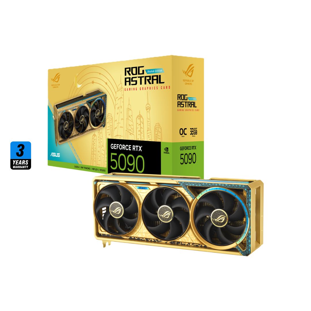 ASUS ROG Astral GeForce RTX 5090 Dhahab OC Edition