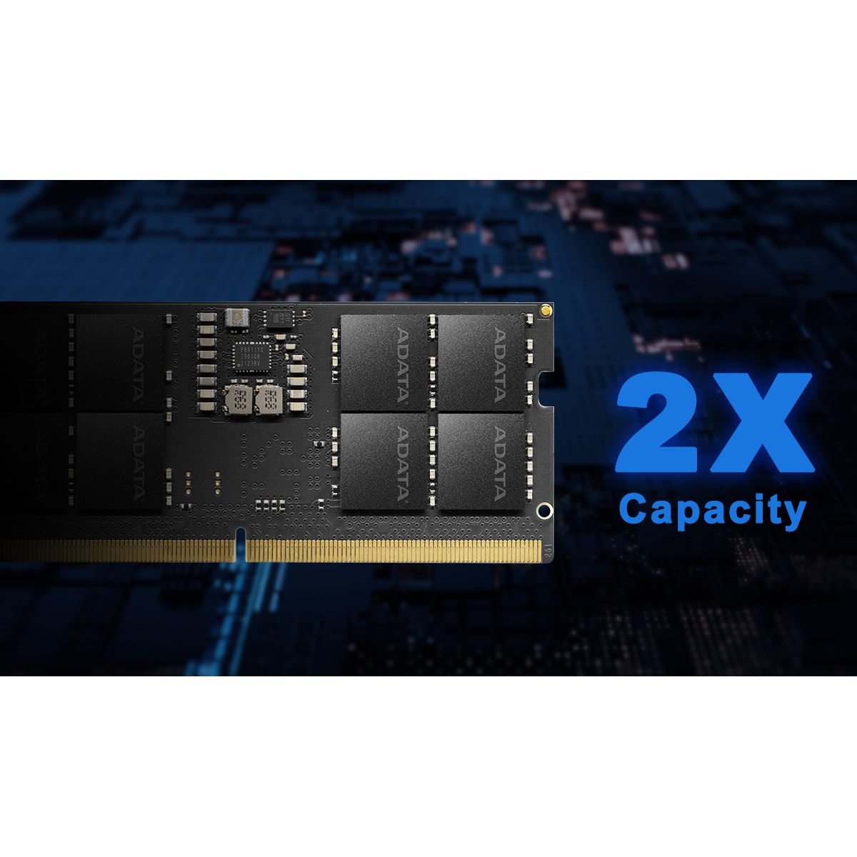 ADATA DDR5 5600 MT/s 32 GB (1×32 GB) CL46 SO-DIMM 262-Pins ECC Unbuffered Laptop Memory