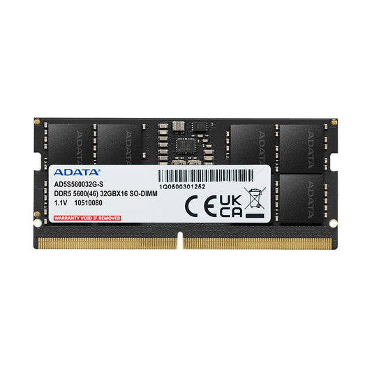 ADATA DDR5 5600MHz | 16GB (1x 16GB) | SO-DIMM Laptop RAM