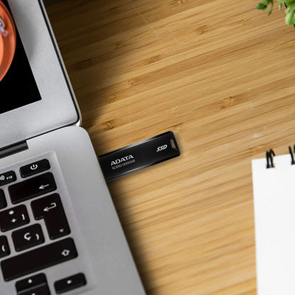 ADATA SC610 External SSD USB 3.2 Gen2 550MB/s Read 500MB/s Write Capless Slide-Out Cableless | 500GB