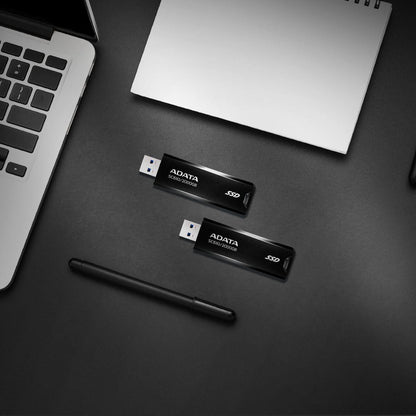 ADATA SC610 External SSD USB 3.2 Gen2 550MB/s Read 500MB/s Write Capless Slide-Out Cableless | 500GB