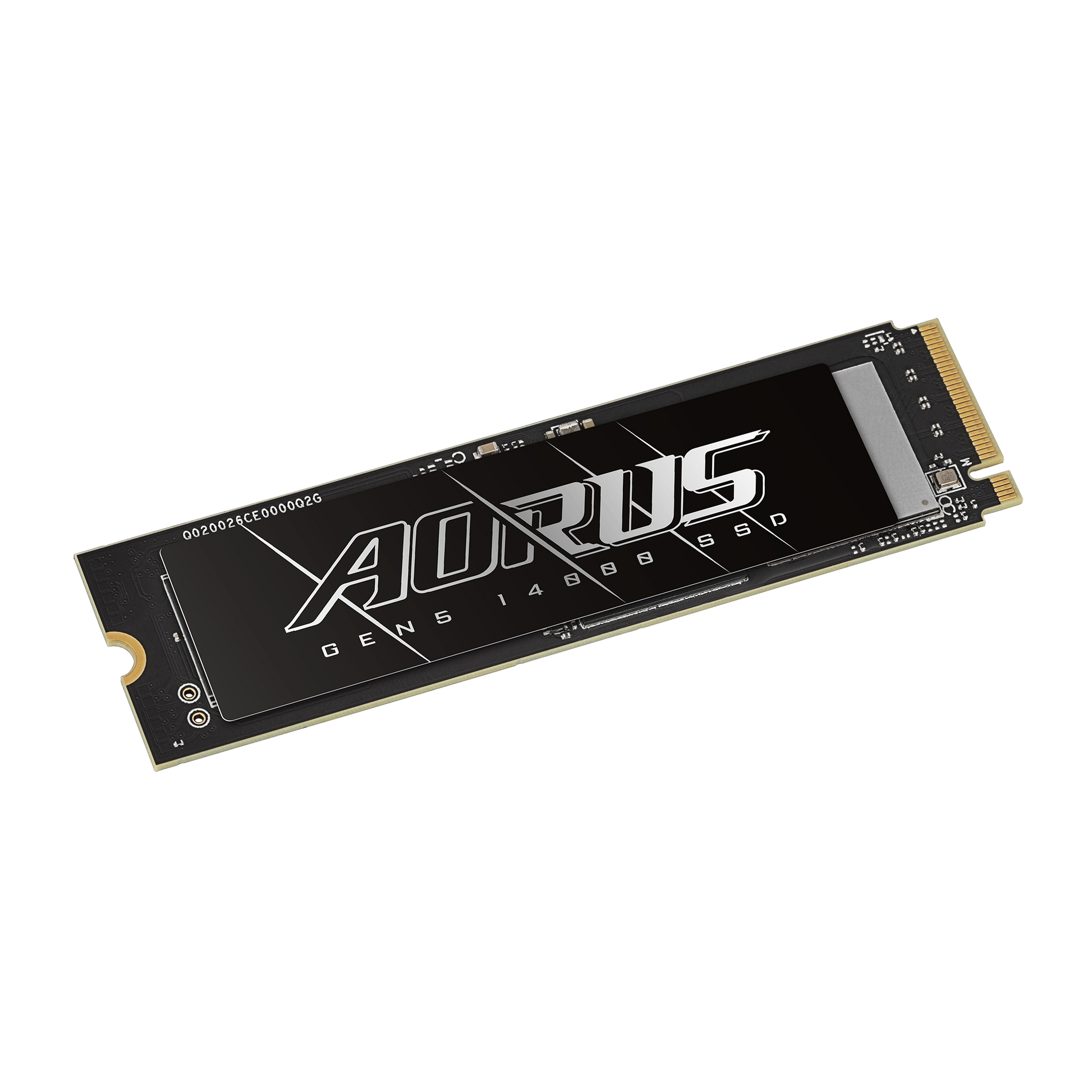 Gigabyte AORUS Gen5 14000 SSD 2TB – PCIe 5.0 M.2 NVMe 2.0, 14,500 MB/s Read, 12,700 MB/s Write, 232-Layer 3D TLC NAND