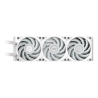 GIGABYTE AORUS WATERFORCE II 360 ARGB AIO Liquid CPU Cooler | 3x120mm Fans | 330° Rotatable Block | Universal Socket Support