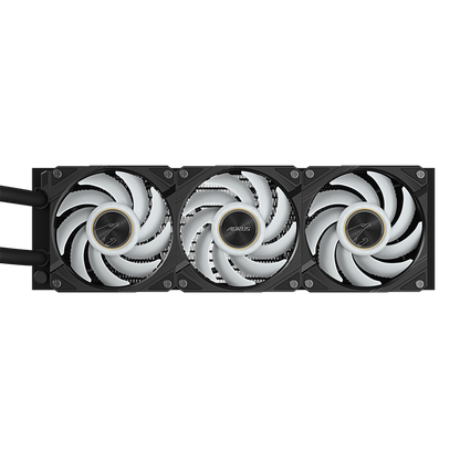 AORUS WATERFORCE X II 360 Liquid Cooler | 360mm Radiator | LCD Display | ARGB Fans | Intel & AMD Socket Support