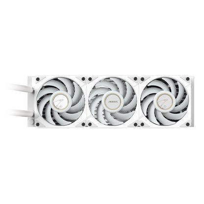 AORUS WATERFORCE X II 360 Liquid Cooler | 360mm Radiator | LCD Display | ARGB Fans | Intel & AMD Socket Support