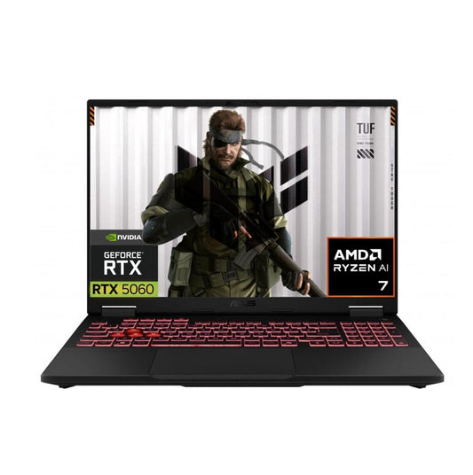 ASUS TUF Gaming A16 FA608UM-RV047AR | AMD Ryzen 7-260 | RAM 16GB | SSD 512GB | NVIDIA Geforce RTX 5060 8GB | 16.0 inch WUXGA 165Hz | Jaeger Gray