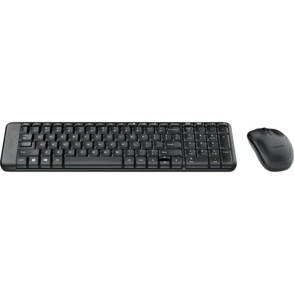 Logitech MK220 Wireless Keyboard and Mouse Combo - Arabic