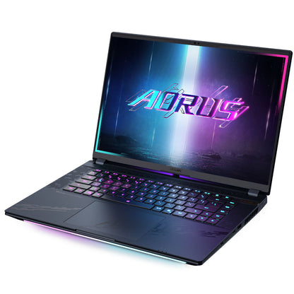 AORUS (2025) MASTER 16 BZH 16” WQXGA OLED 240Hz Gaming Laptop – Intel Core Ultra 9 275HX, NVIDIA RTX 5090 24GB GDDR7, 32GB (2×16GB) DDR5, 1TB Gen4 SSD, Wi‑Fi 7, Windows 11 Pro
