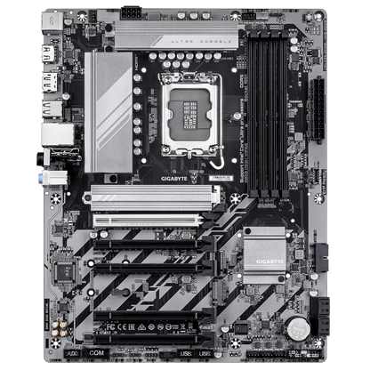 Gigabyte B860 DS3H WIFI6E ATX Motherboard | LGA1851 | DDR5 | PCIe 5.0/M.2 | Wi‑Fi 6E | 2.5 Gb LAN | USB‑C 3.2 Gen2x2