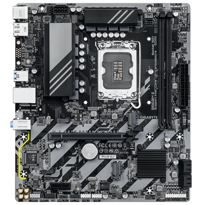 Gigabyte B860M E mATX Motherboard | LGA 1851 (Intel Core Ultra 2) | DDR5 up to 9 | 066 MT/s OC | PCIe 5.0 & PCIe 4.0 M.2 | 2.5 GbE | HDMI/DP