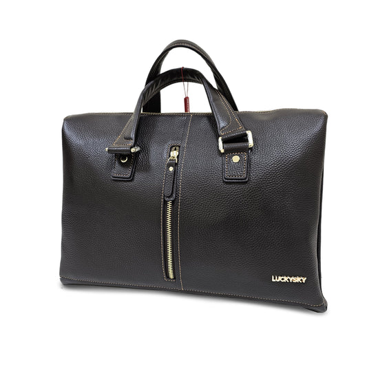 LUCKSKY BAG 14.7" LEATHER SPM-1002A