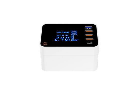 iPower USB Charger | 3USB | 5V-8A | QC 3.0 | TYPE C | 10W.WI