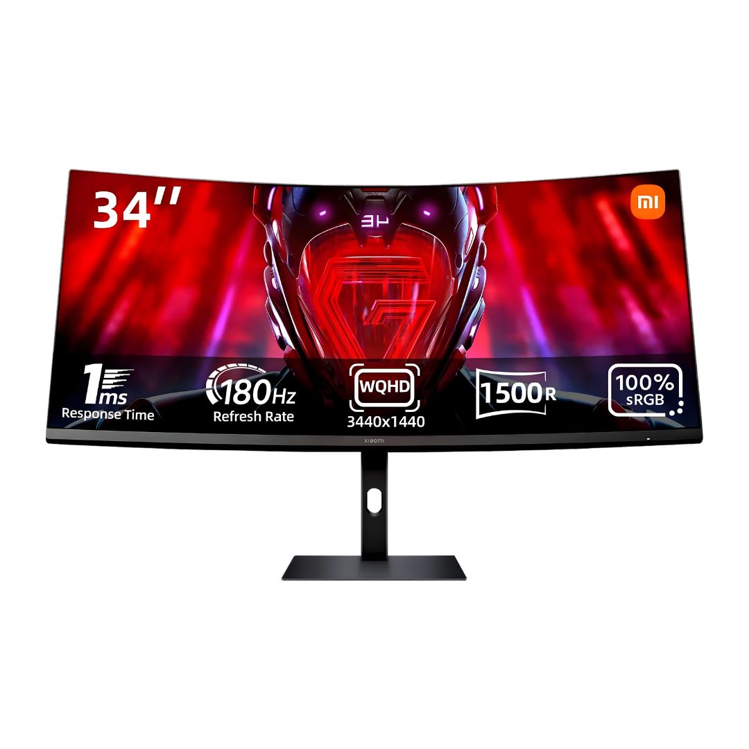 Xiaomi G34WQi 2K (3440 x 1440) 180Hz 1Ms VA Curved