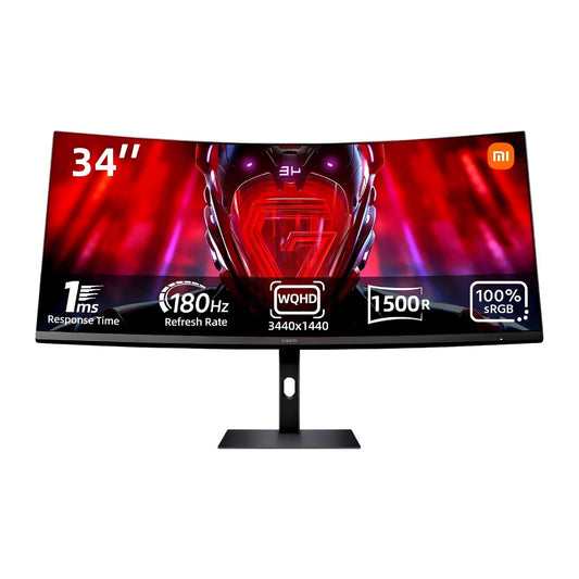 Xiaomi G34WQi 2K (3440 x 1440) 180Hz 1Ms VA Curved