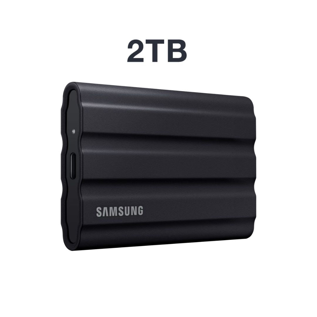 Samsung T7 Shield 2TB Portable External SSD | Black