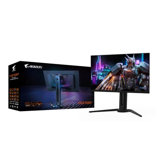 Gigabyte AORUS FO27Q5P | 27 inch | 2K (2560 x 1440) 0.03Ms 500Hz QD-OLED Flat | Gaming Monitor