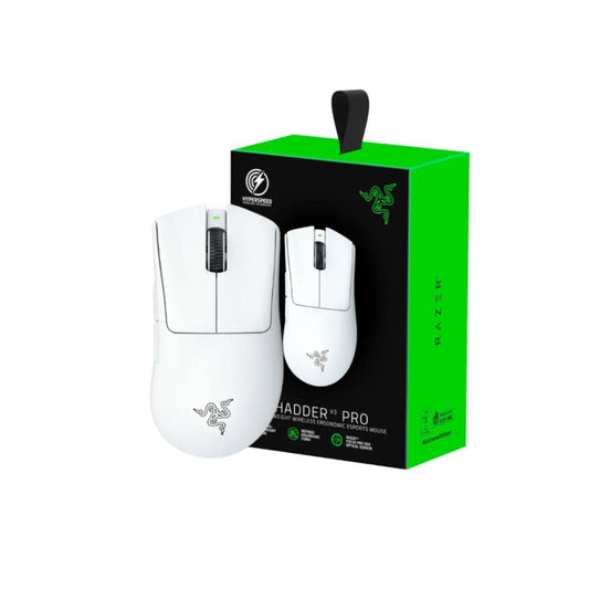 Razer DeathAdder V3 PRO Gaming Mouse | White