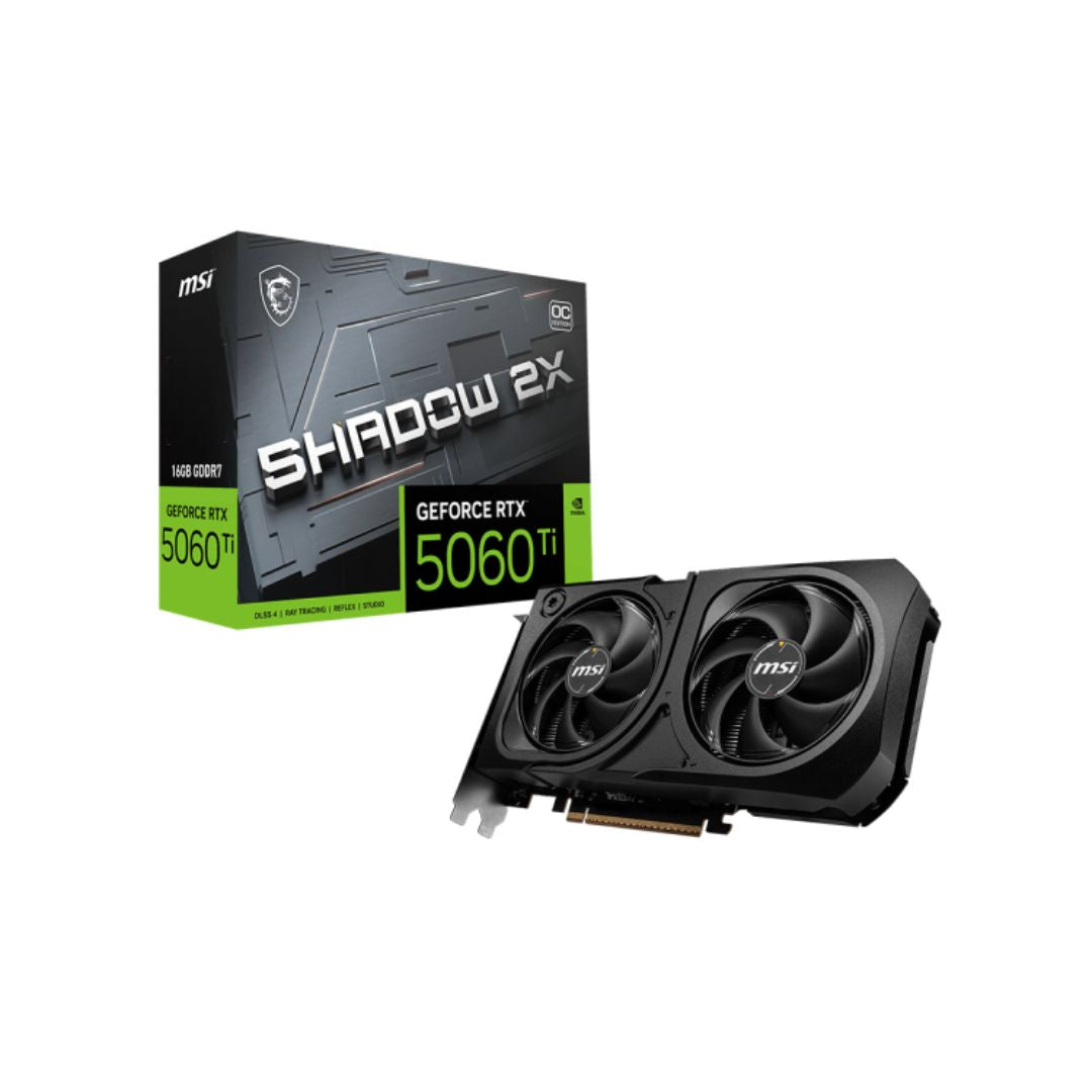 MSI GeForce RTX 5060 Ti SHADOW 2X OC PLUS | 16GB