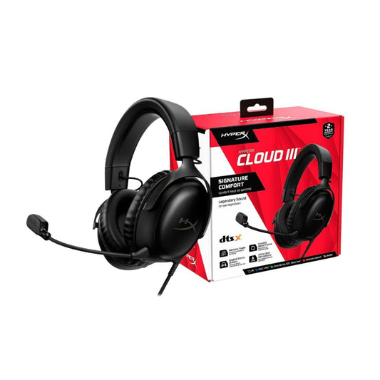 HyperX Cloud III Wired Gaming Headset | Black