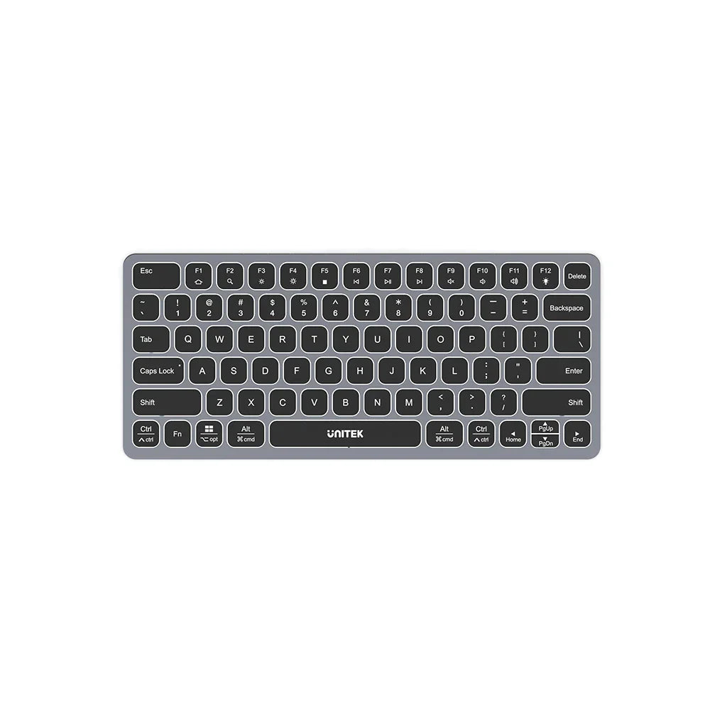 UNITEK Keyboard | 9-in-1 USB-C Hub with Triple Display | USB-C to HDMI Adapter Supporting 4K HDMI | 100W PD | and 4 USB Ports