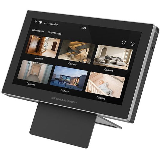 EZVIZ SD7 7-Inch Smart Screen Monitor with Touch Display | Two-Way Talk | Battery Power & Wi-Fi for EZVIZ Cameras | Doorbells & Locks